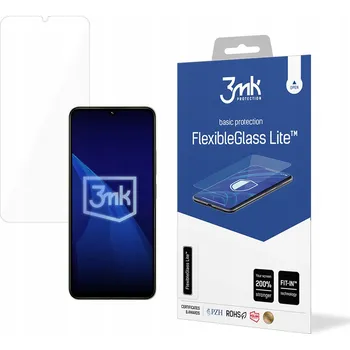 Pouzdro na mobilní telefon Hybridní Sklo na displej pro Redmi 14R 5G - 3mk FlexibleGlass Lite