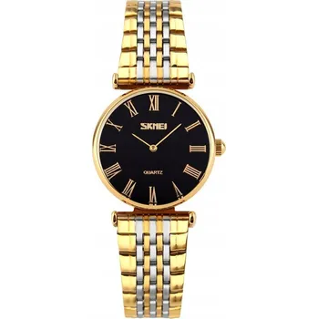 Hodinky Dámské analogové hodinky SKMEI s pleteným náramkem