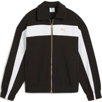 Dámská cargo bunda Dámská bunda PUMA T7 RELAXED TRACK JACKET 632137-01 ČERNÁ XL