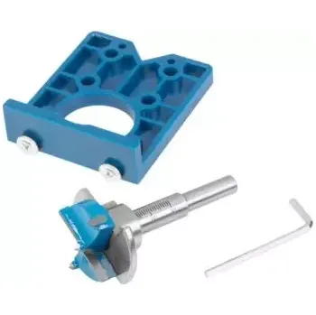 Nářadí pro automobil Vykružovací fréza 35 mm s dorazem + šablona, , TOPEX, 57H003