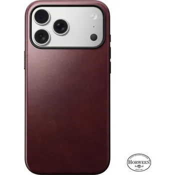 Pouzdro na mobilní telefon Nomad Modern Leather Case Burgundy (Horween) iPhone 17 Pro Max NM011840858