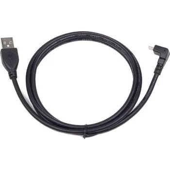 Datový kabel Kabel Gembird CCP-MUSB2-AMBM90-6 černý, 1,8 m