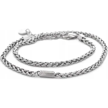 Náramek DÁMSKÝ NÁRAMEK TOMMY HILFIGER 2780875 STŘÍBRNÝ + KRABIČKA (KRABIČKA)