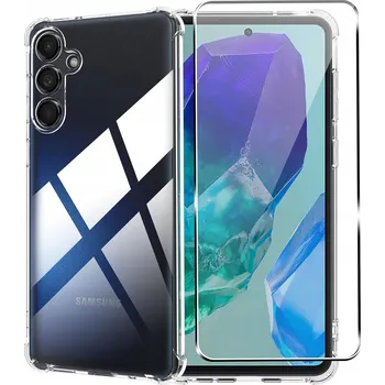 Pouzdro na mobilní telefon Zadní Kryt pro Samsung Galaxy M55 Anti-Fall Case bezbarvý