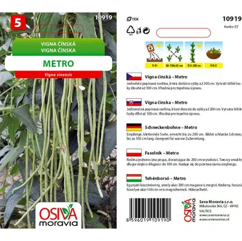 Semeno VIGNA ČÍNSKÁ - METRO 6 g EXP. 12/2025