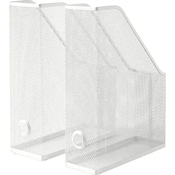 ŠANON IKEA DRONJONS BÍLÝ KOVOVÝ 2 KS