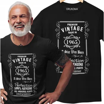 TRIČKO k 60. NAROZENINÁM - VTIPNÝ DÁREK K 60. ŠEDESÁTINÁM - ROČNÍK 1965