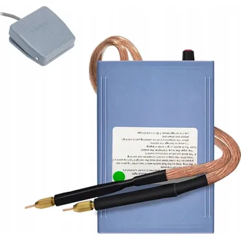 Svářečka 5000W Bodová svářečka s vysokým výkonem, profesionální, s pedálem pro články 18650