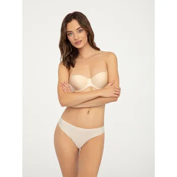 Kalhotky Bavlněné tanga kalhotky, světle béžové, Gatta, vel. L