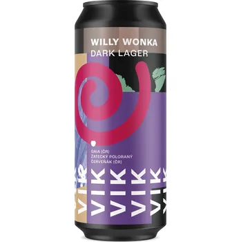 Pivo Vik WILLY WONKA / Dark Lager 13° - 500 ml