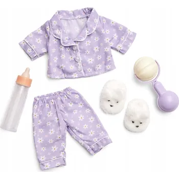 Doplněk pro panenku Tiny Harlow: Sada oblečení pro panenku 34-38 cm Sleepy Time Lilac Daisy
