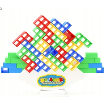 ostatní stavebnice Balancující houpačka, skládací kostky - stavebnice pro děti