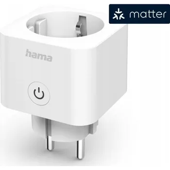 Elektrická zásuvka Elektrická zásuvka 3680 W, systém Matter, hlasové ovládání, aplikace