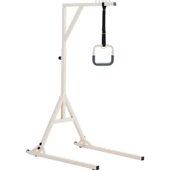 Nábytek Vevor Trapez u postele, výškově nastavitelný, 2 kolečka, nosnost 350LBS