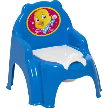 Nočník Wiky Nočník židle - modrý 35 cm