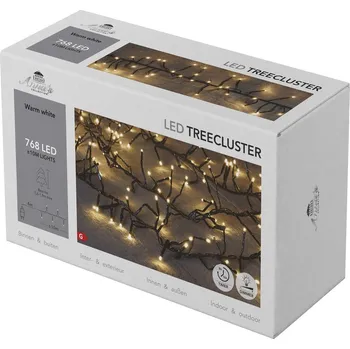 Vánoční dekorace Anna's Collection LED vánoční světýlka s časovačem – kuličky teplá bílá, délka 10 m