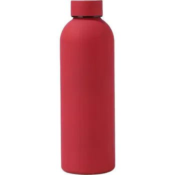 Láhev Nerezová pogumovaná lahev Barva: Černá