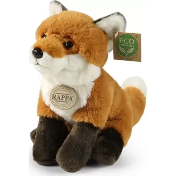 plyšák Rappa Plyšová liška sedící 23 cm SOFT COLLECTION, ECO-FRIENDLY