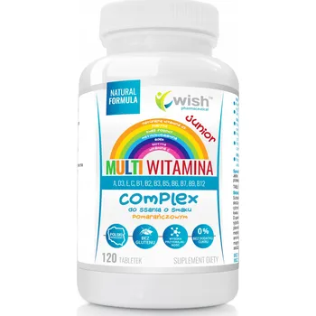 Wish Multivitamin Junior cucací tablety 120 tablet