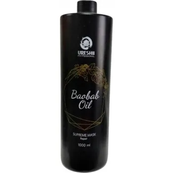 Vlasová regenerace Ureshii Baobab Oil Supreme Regenerační maska s baobabovým olejem 1000 ml