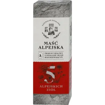 Alpská hřejivá mast silný účinek 100 ml