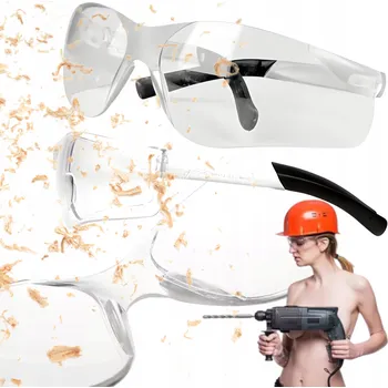 ochranné brýle Ochranné brýle proti úlomkům Prus-Pol, bezpečnostní brýle BOZP, čiré