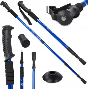 Trekingová hůl Hole Verk Group 011 64-135 cm modré