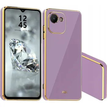Pouzdro na mobilní telefon Zadní Kryt BBE CASE pro Realme C30 / Narzo 50i Prime GLAMOUR COLOR CASE fialový