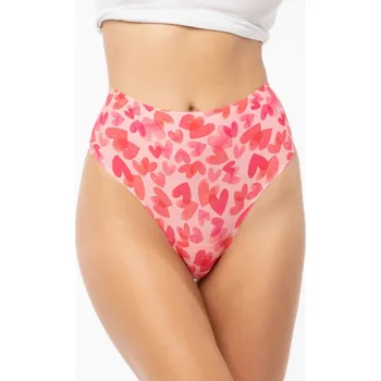 Kalhotky Julimex Červené Maxi Tanga Invisible Kalhotky, Červená XL i170_5905172678529