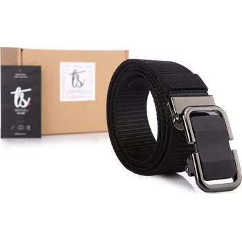 Opasek Elegantní pánský pásek s automatickou sponou Černý