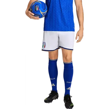 Pánské domácí fotbalové šortky Adidas Itálie 2026 bílé