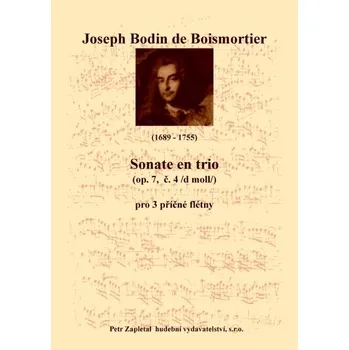 Boismortier Joseph Bodin de: Sonate en trio (op. 7 č. 4 /d moll/)