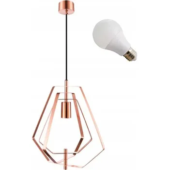 LED Závěsné svítidlo AURORA E27 35cm měděné