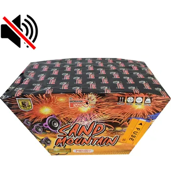 Zábavní pyrotechnika Pyromoravia SAND MOUNTAIN - tichý ohňostroj 36 výstřelů, cal. 20 mm