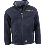 GEOGRAPHICAL NORWAY mikina pánská UBOLT s kožíškem XXL tmavě modrá