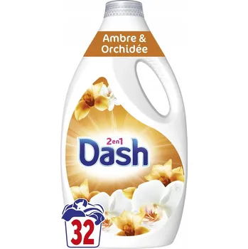 Prací prostředek Dash 2en1 Ambre&Orchidée gel na praní 32 praní