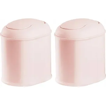 Odpadkový koš Odpadkový koš MDesign 1,6 l růžový