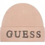 Zimní čepice Guess růžová, velikost L