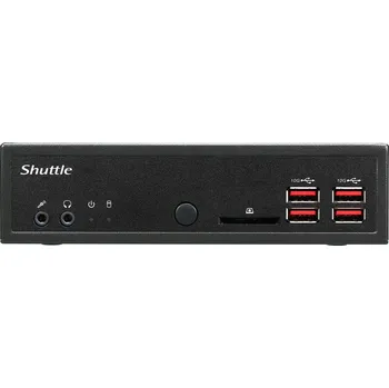 Stolní počítač Shuttle Shuttle DH32U5 barebone počítač, velikost PC 1.35L, černý, i5-1