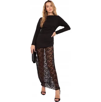 Dámské šaty Italy Moda šaty krajkové maxi, univerzální velikost