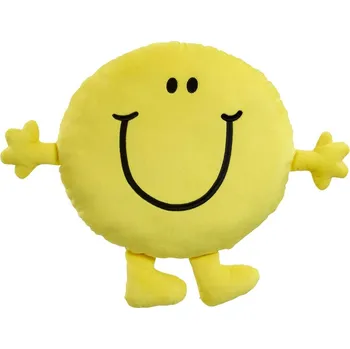 plyšák Rainbow Designs Limited Rainbow Mr. Men Mr. Happy Velký polštář