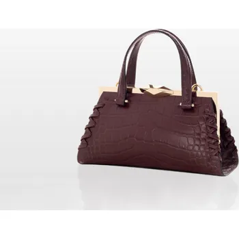 Kabelka CROMIA LUCREZIA kožená kabelka - hnědá