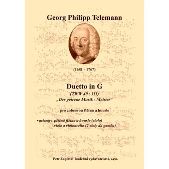 Telemann Georg Philipp: Duetto in G (TWV 40 : 111 Der getreue Musik-Meister)