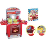 Hračka G21 Dětská kuchyňka Superior s příslušenstvím červená