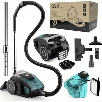 Vysavač Bezsáčkový cyklonový Vysavač 2x HEPA filtr 700W 1,5l IDEAL ID5901