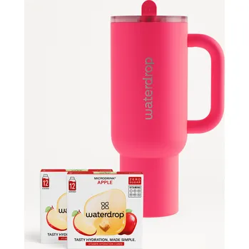 Instantní nápoj Waterdrop Set Explorer Neonově Růžová APPLE