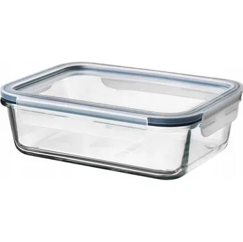 Dóza na potraviny Ikea nádoba na potraviny skleněná žáruvzdorná s plastovým víkem 1000ml