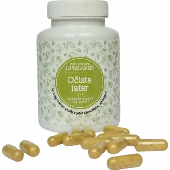 Ondřej Ullrich Očista jater 120 tbl. (Pro regeneraci jater a podporu trávení.)