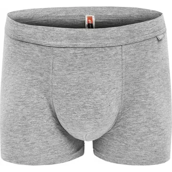 Boxerky Pánské bavlněné boxerky pohodlné ROCKY šedé XXL Pako Jeans