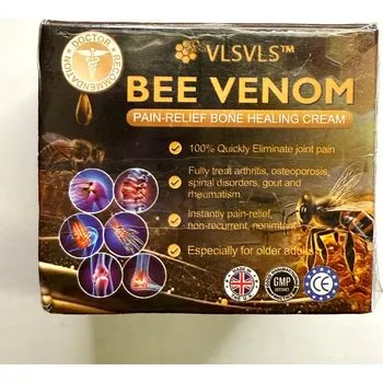 Pleťový krém Krém s včelím jedem pro úlevu od bolesti a hojení kostí – přírodní gel